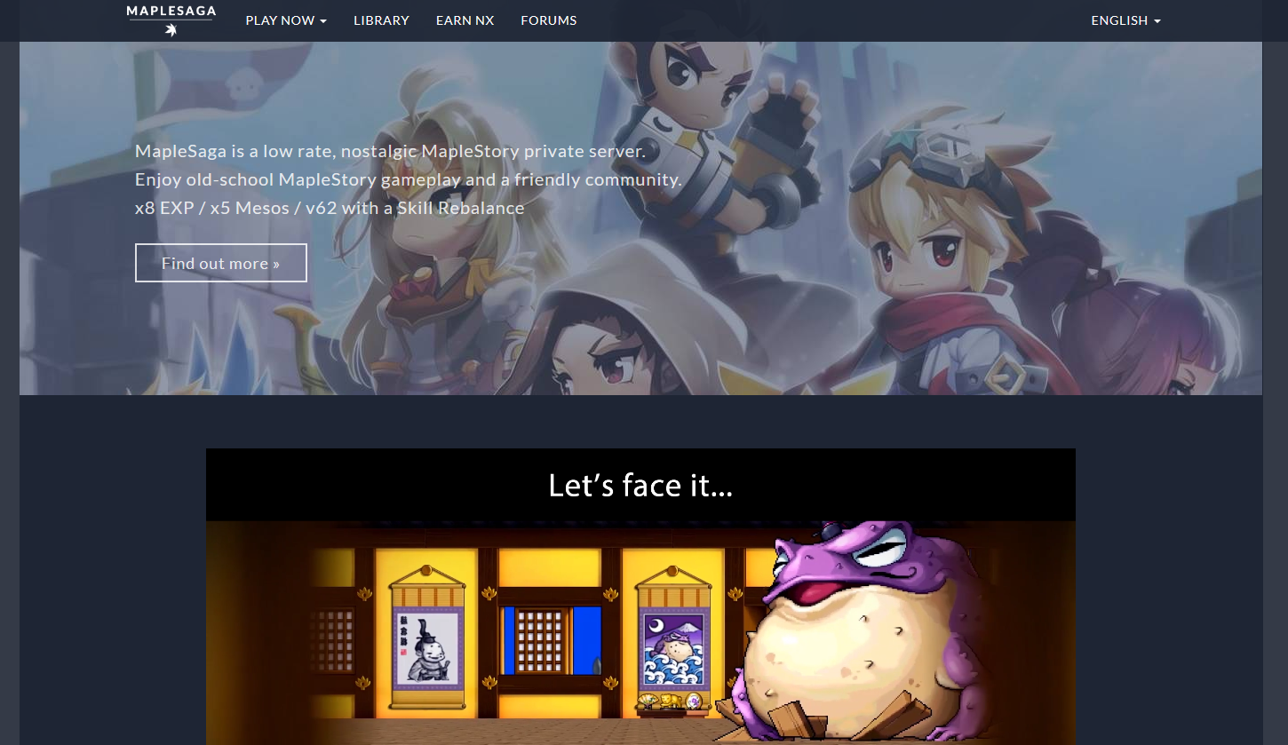 what are maplestory private servers